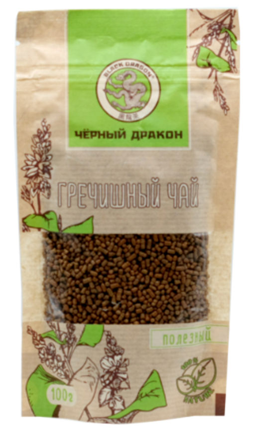 Черный дракон. Гречишный чай 100 гр. мягкая упаковка