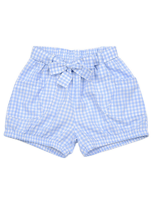 Шорты для девочки UD 4538 голубой - Mini maxi фото 5