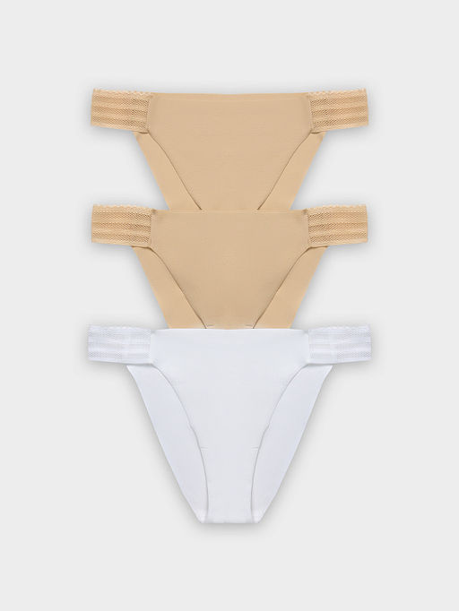 Трусы женские бесшовные в наборе, 3 шт - Mark formelle фото 9