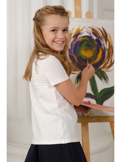 Блузка белый 181231101а - Nota bene фото 20