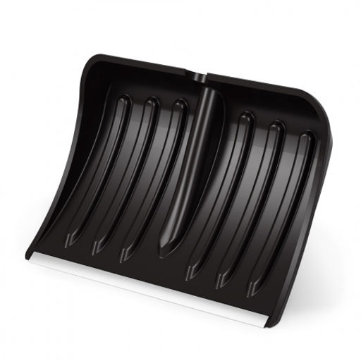 Лопата д/снега Комфорт 350х470мм d32 (с наконечником) (без черенка) М8824 - Альтернатива фото 2