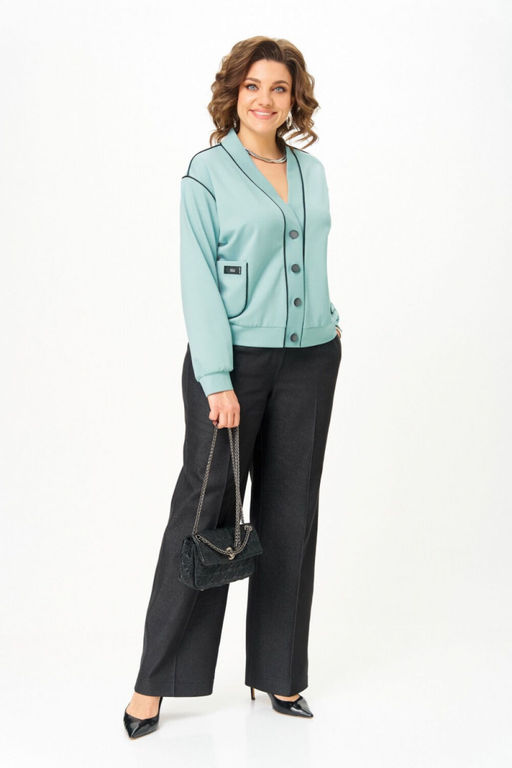 Костюм Aira Style 24247 Мята+графит