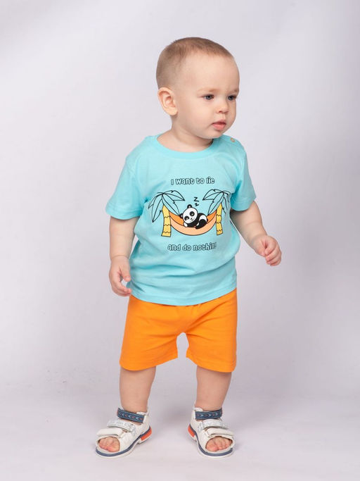 Комплект для мальчика (футболка+шорты) 42108 Lets go - Let's go фото 7