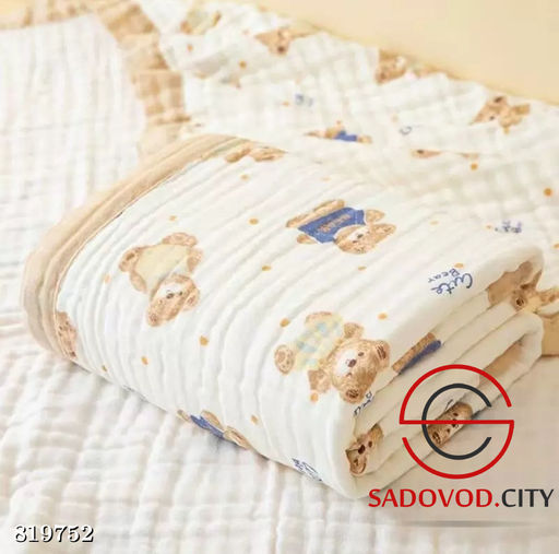 Плед- одеяло из хлопка для малышей