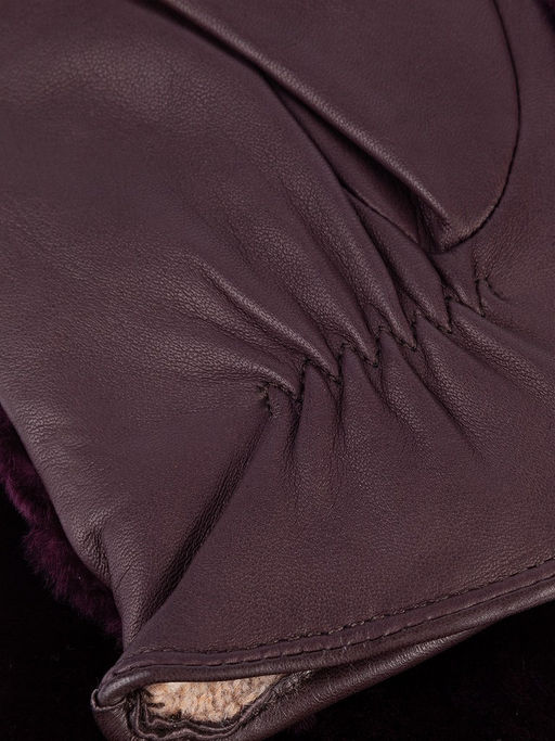 Рукавицы женские 100% ш IS993 plum