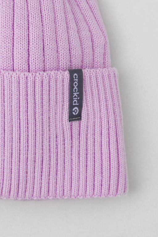 Crockid _ КВ 22012/25/светлая сирень комплект дет (шапка, шарф-снуд)  фото 2