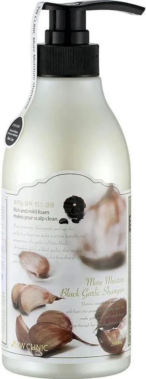 3w clinic more moisture black garlic shampoo 1500 мл. 3w clinic шампунь more moisture black garlic. More moisture. 3w clinic more moisture black garlic hair pack, 1000 мл. 3w clinic more moisture black garlic hair pack маска для волос.