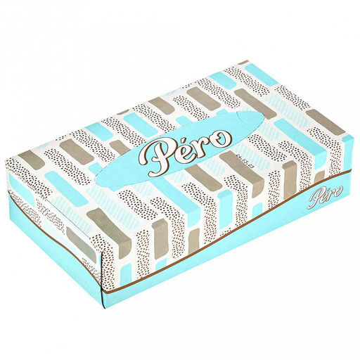 Салфетки бумажные "GrandPero non-stop ", 2-х слойные 20х20см, 100 штук в коробочке, цвета микс2 (Россия)