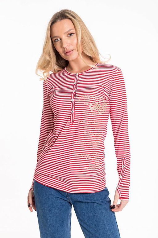 Футболка М315111Пк Красный 2 - Елена фото 2