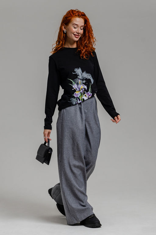 8527 футболка с дл.рукавом унисекс - Натали фото 14