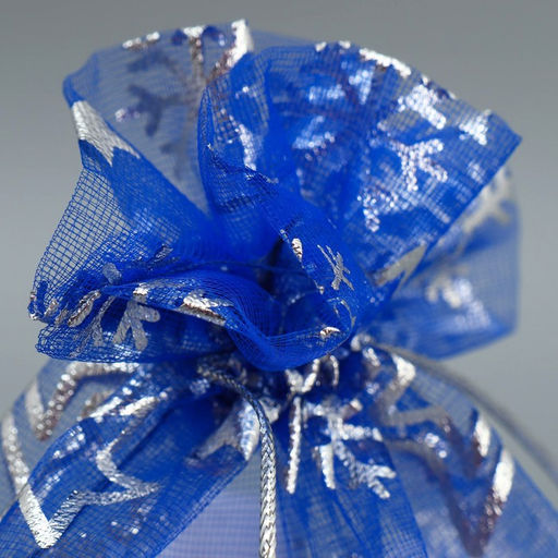 Цена за 20 шт. Мешочек подарочный новогодний органза «Исполнения желаний», 16×24 см ± 1.5 см