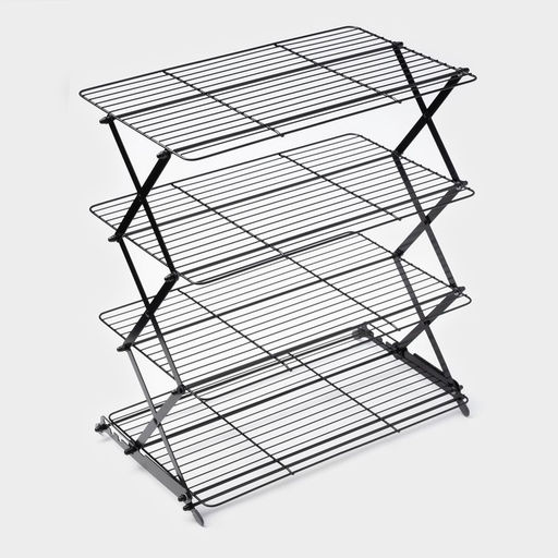 Решётка для глазирования и остывания кондитерских изделий KONFINETTA, 4 яруса, 43.5?25.5?8 см, чёрная  фото 8