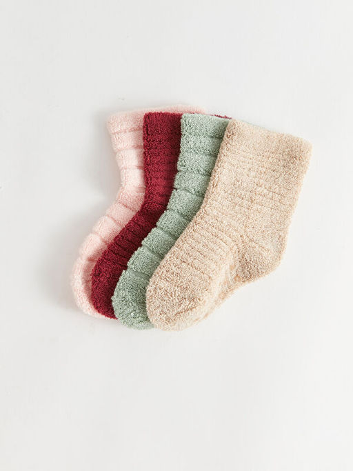 Basic K?z Bebek Soket ?orap 4l? - Waikiki фото 3