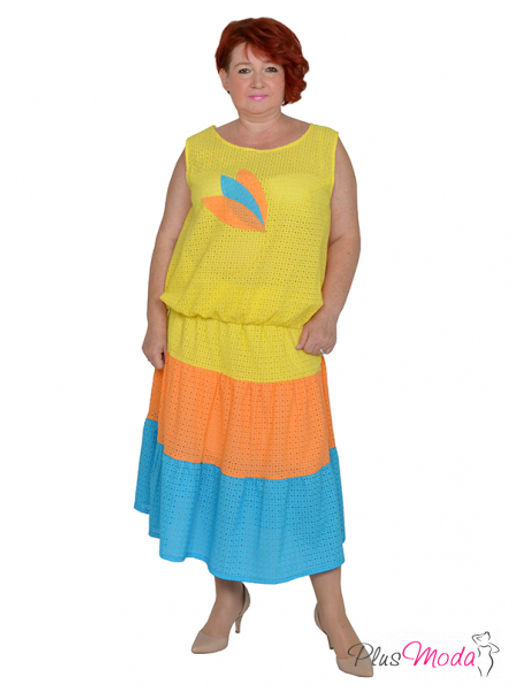 Юбка Модель №1643 размеры 44-84 - Plusmoda фото 13