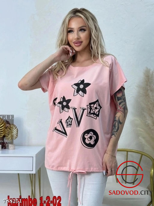 Женская футболка с принтом - Kinoki фото 5
