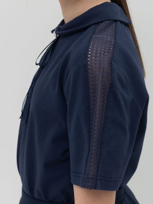 PELICAN, футболка для девочек, Темно-синий  фото 4