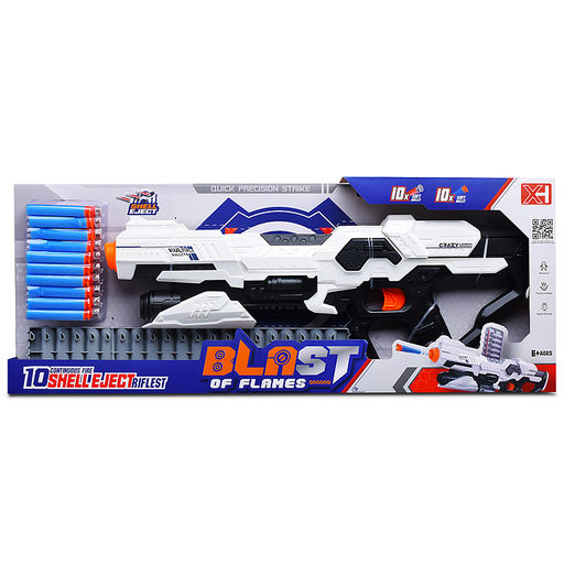 Бластер "Плазменный Удар" с полимерными пулями, в коробке