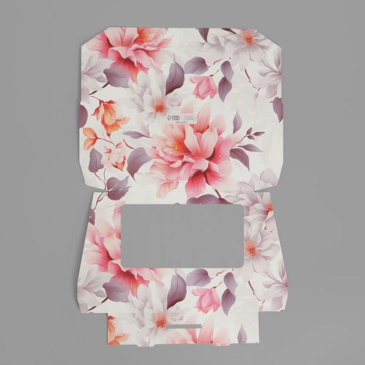 Цена за 5 шт. Кондитерская упаковка, коробка с ламинацией Для тебя цветы, 20 х 12 х 4 см