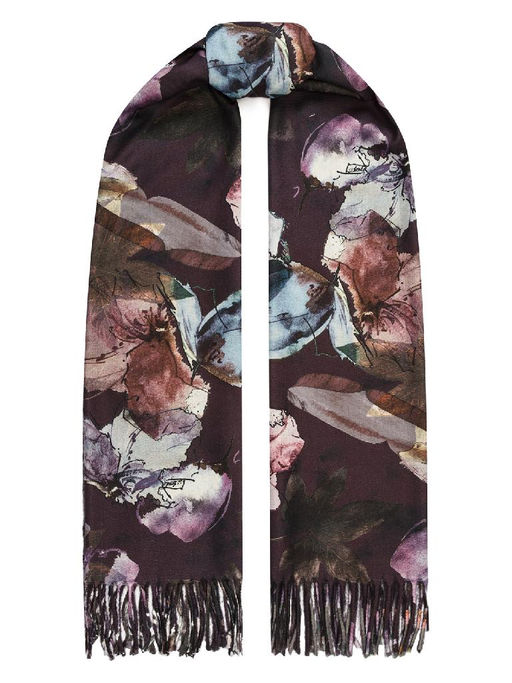 Палантин жен. виск+шерсть 72х180 LDR33-007-20 - Labbra фото 2