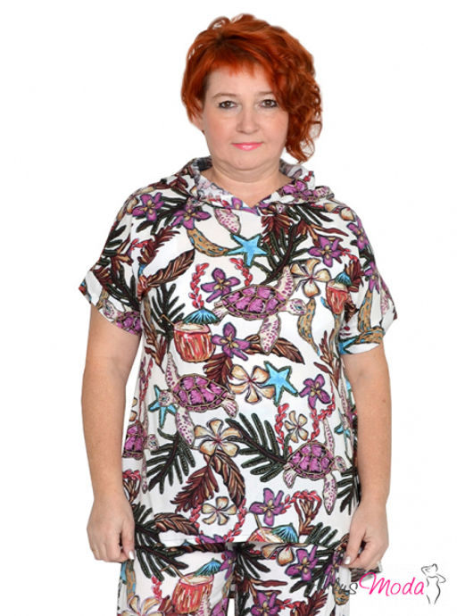 Туника Модель №1165 размеры 44-84 - Plusmoda фото 11