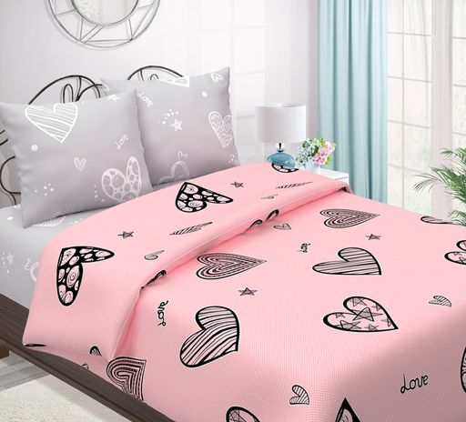 КПБ Бязь 3D Сердцеедка