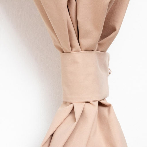 Шторы для кухни для кухни с подхватами Этель Kitchen, 150×180 см, комплект - 2 шт., бежевые