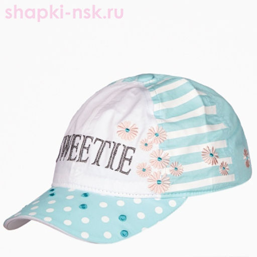 BK 100101 Б Бейсболка для девочки (50-52) - Maxval фото 3