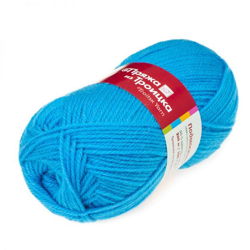 Подмосковная пряжа Россия ТР  50%шерсть 50%акрил 10х100г/250м Цвет:0794-Глубокий синий