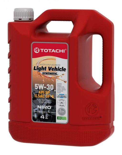 Масло моторное TOTACHI NIRO LV Synthetic SAE 5W-30 API SP, SN PLUS, SN/RC, ILSAC GF-5 4л