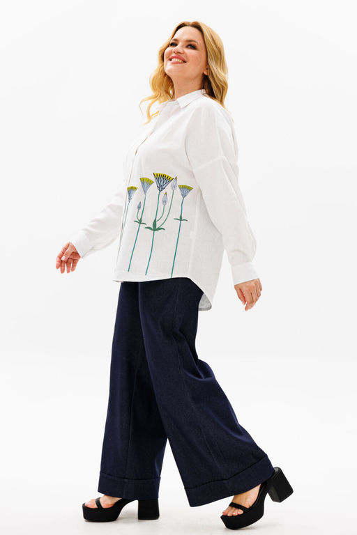 Блуза Michel Chic 784 белый фото 6