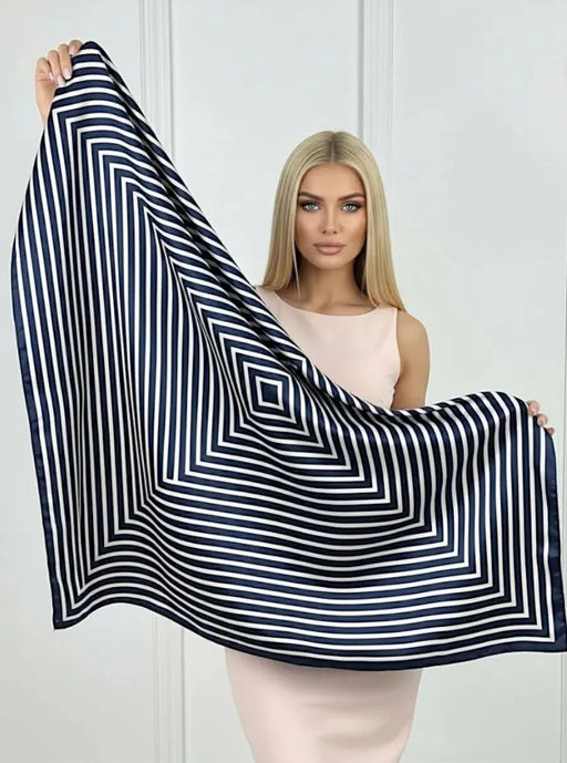 K13579 Платок (90/90см шелк) МУЛЬТИЦВЕТ_05