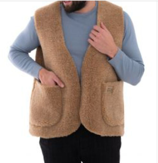 Жилет 3 в 1 (носи, как: домашний жилет / меховую подкладку / верхний слой одежды)