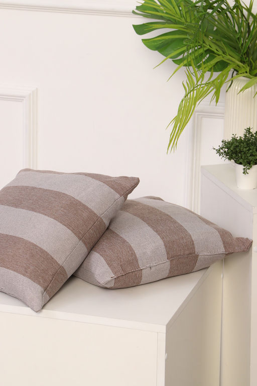 Подушки декоративные с чехлом из рогожки 2 шт. Арт. Рогожка/2шт