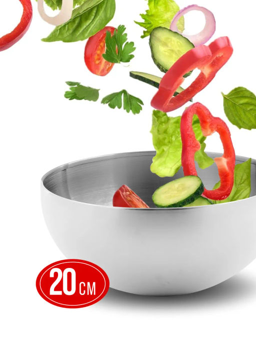 40714 Миска серебряная 2 л нерж/ст MB (х80) - Mayer&boch фото 6