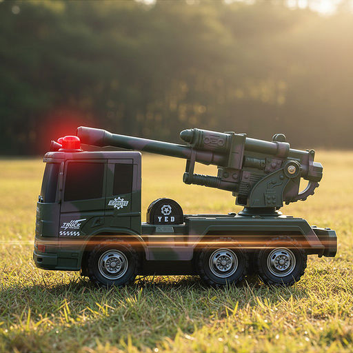 Машина "Военный грузовик" р/у, 27 MHz. в коробке