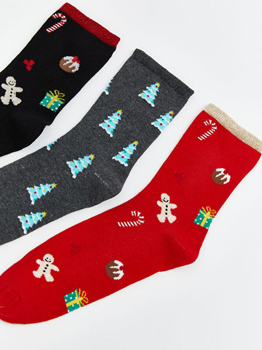 Y?lba?? Temal? Kad?n Soket ?orap 3l?