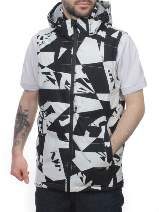 2122 WHITE Жилет мужской (100 гр. синтепон) - Fashion фото 4