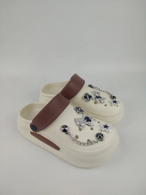 Шлепанцы на высокой платформе ЭВА