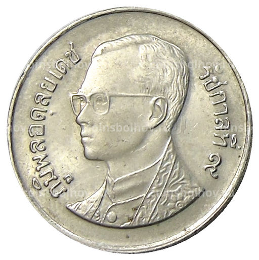 Монета 1 бат 1990 года Таиланд