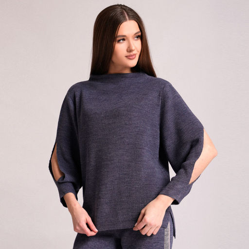 WW-018 джемпер женский джинс - Mozart фото 4