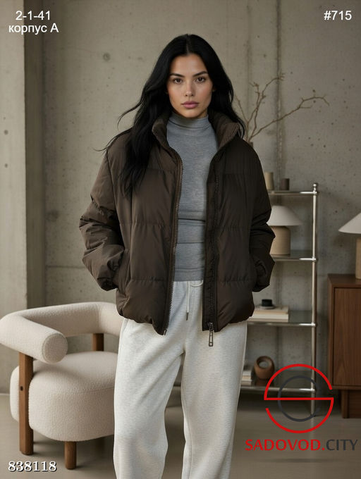 Весенний женский бомбер - Bruno фото 3