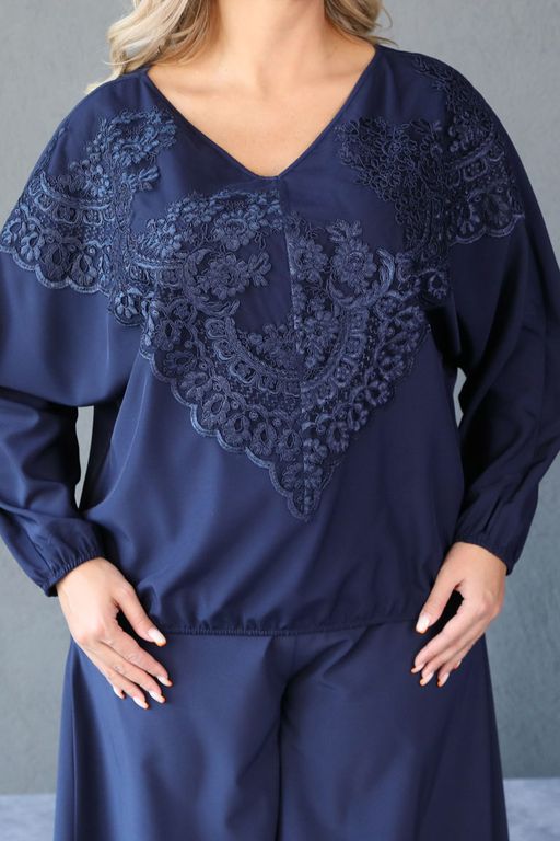 Блуза М5-5082/1 - Wisell фото 13