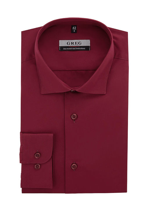 Сорочка мужская длинный рукав GREG 630/139/CH/Z  фото 2