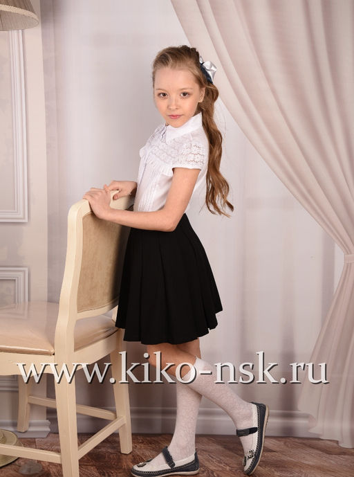 1516 Юбка школьная пышная - Kiko фото 9