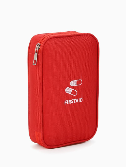 Косметичка-аптечка дорожная на молнии, Firstaid, красная - Simaland фото 3