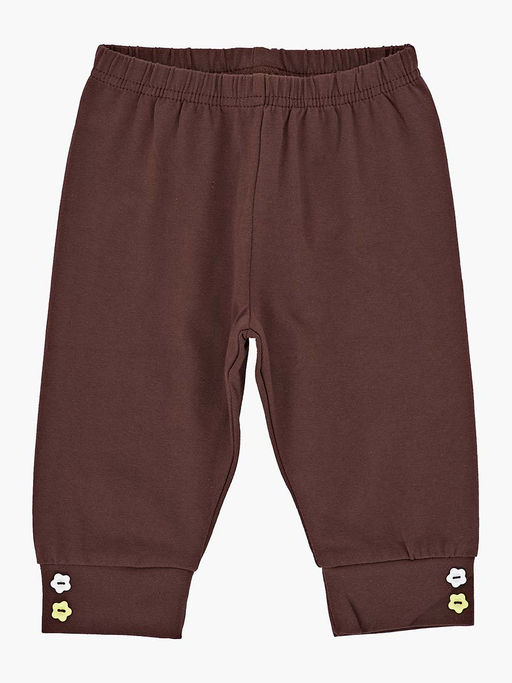 Бриджи с пуговками UD 1690 кофе - Mini maxi фото 16