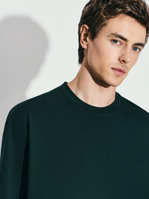 Футболка regular fit из хлопка / Zarina