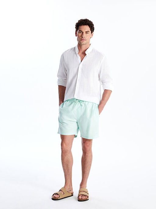 K?sa Boy Bask?l? Erkek Deniz ?ortu - Waikiki фото 2