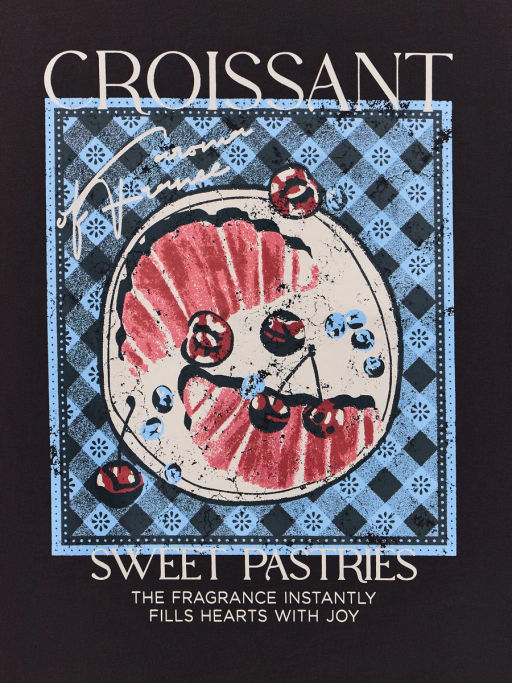 Футболка из хлопка с принтом / Zarina