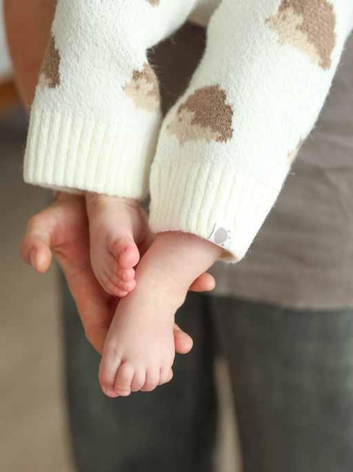 Молочный полушерстяной комбинезон - Kogankids фото 8